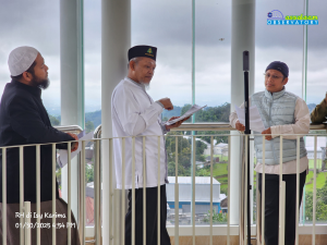 TIM ASSALAAM OBSERVATORY MELAKUKAN RUKYATUL HILAL SYA’BAN 1446 H DI MA’HAD ISY KARIMA KARANGANYAR